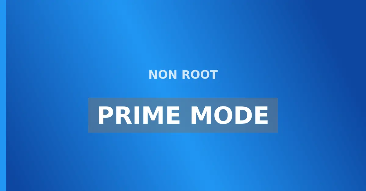 Prime Mode APK